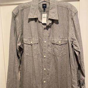 Mens Gap casual button down shirt